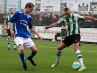 015 2016 Genemuiden SDC Putten  10-12-2016: Voetbal: SC Genemuiden v SDCP: Genemuiden / Iwan Bos (l) of Putten, Omar Kavak (r) of Genemuiden / : Sportclub Genemuiden, SDC Putten, Iwan Bos, Omar Kavak